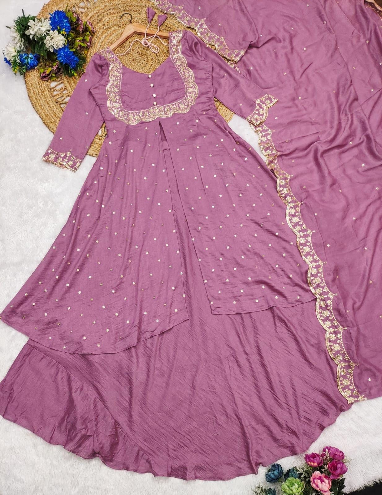 Lehenga Frock with Skirt