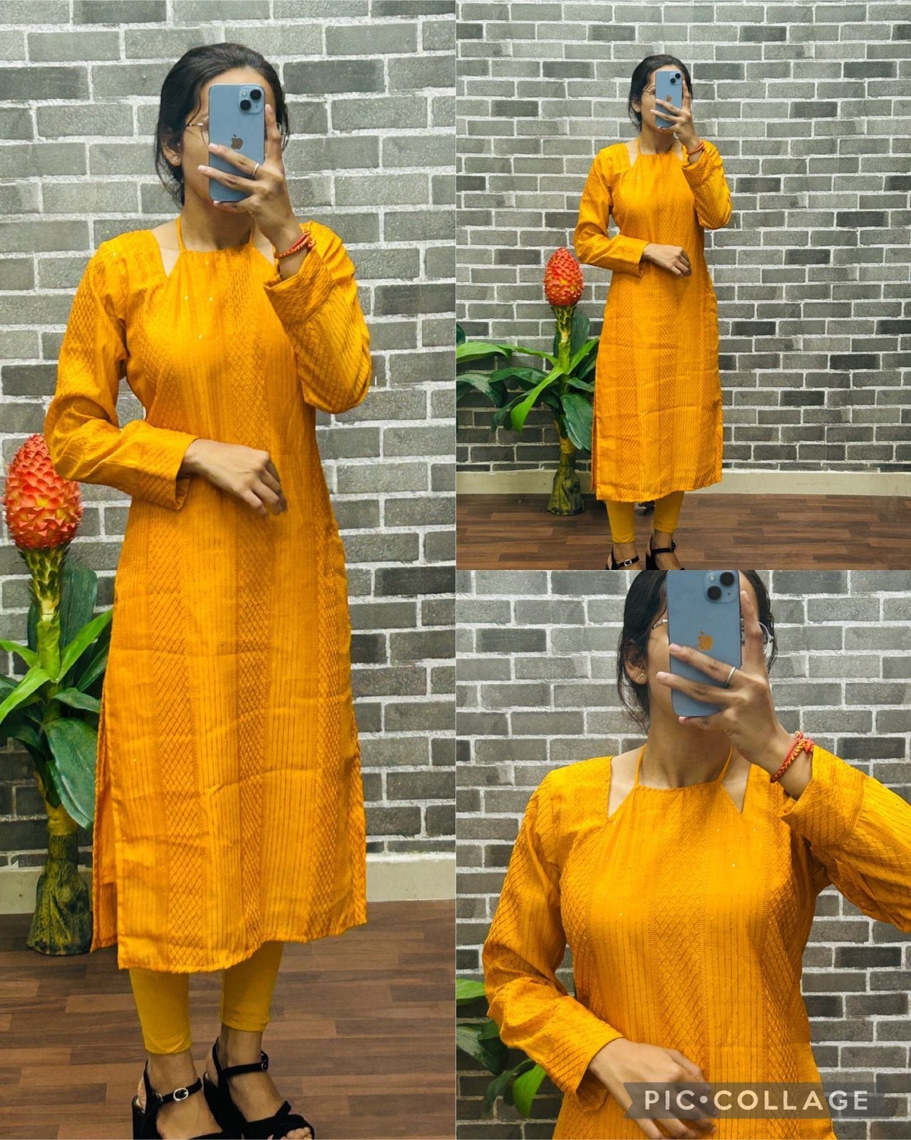 Premium Roman Silk Kurtis