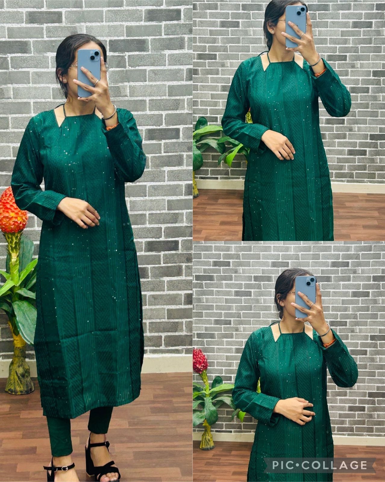 Premium Roman Silk Kurtis