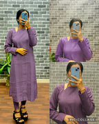 Premium Roman Silk Kurtis