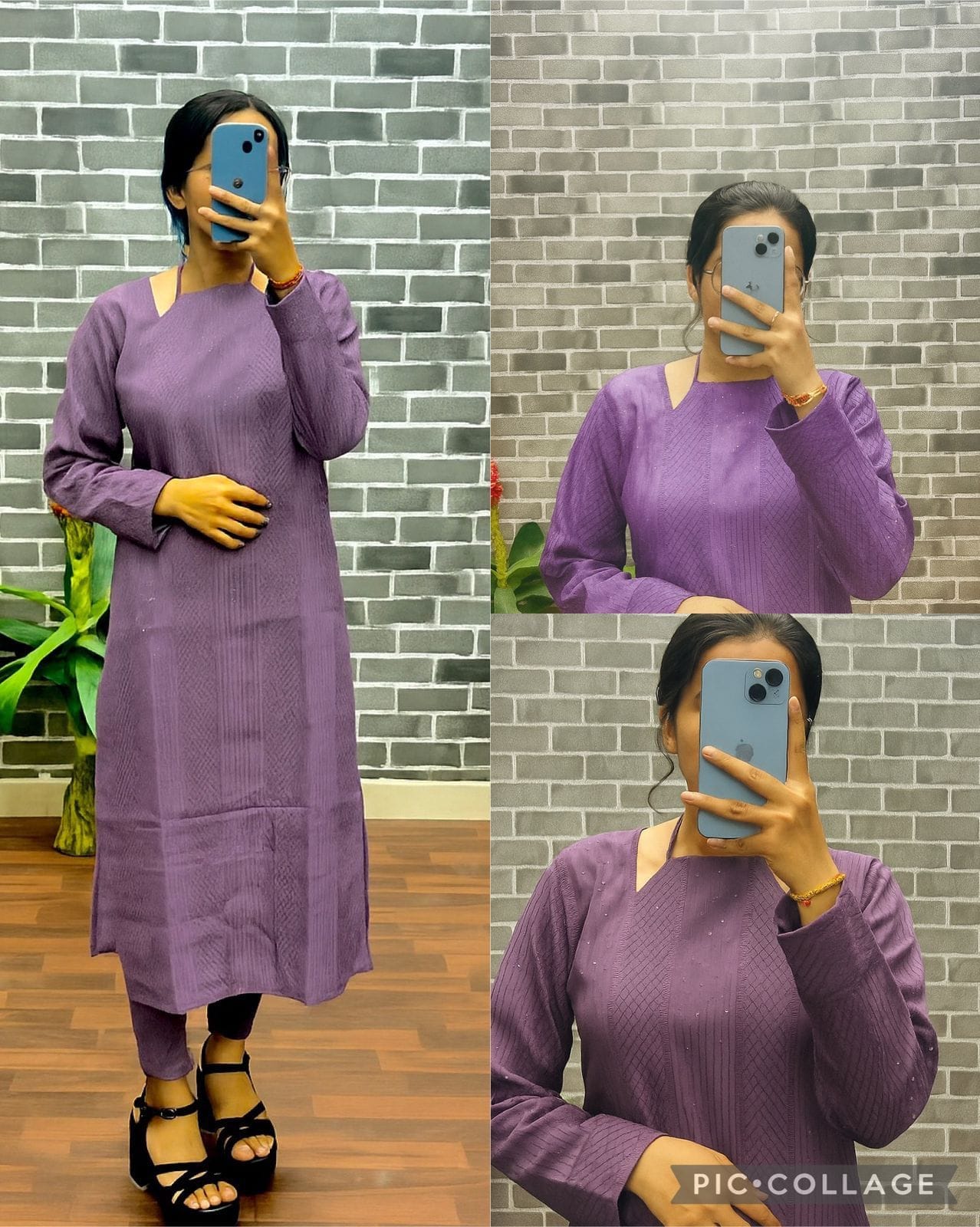 Premium Roman Silk Kurtis