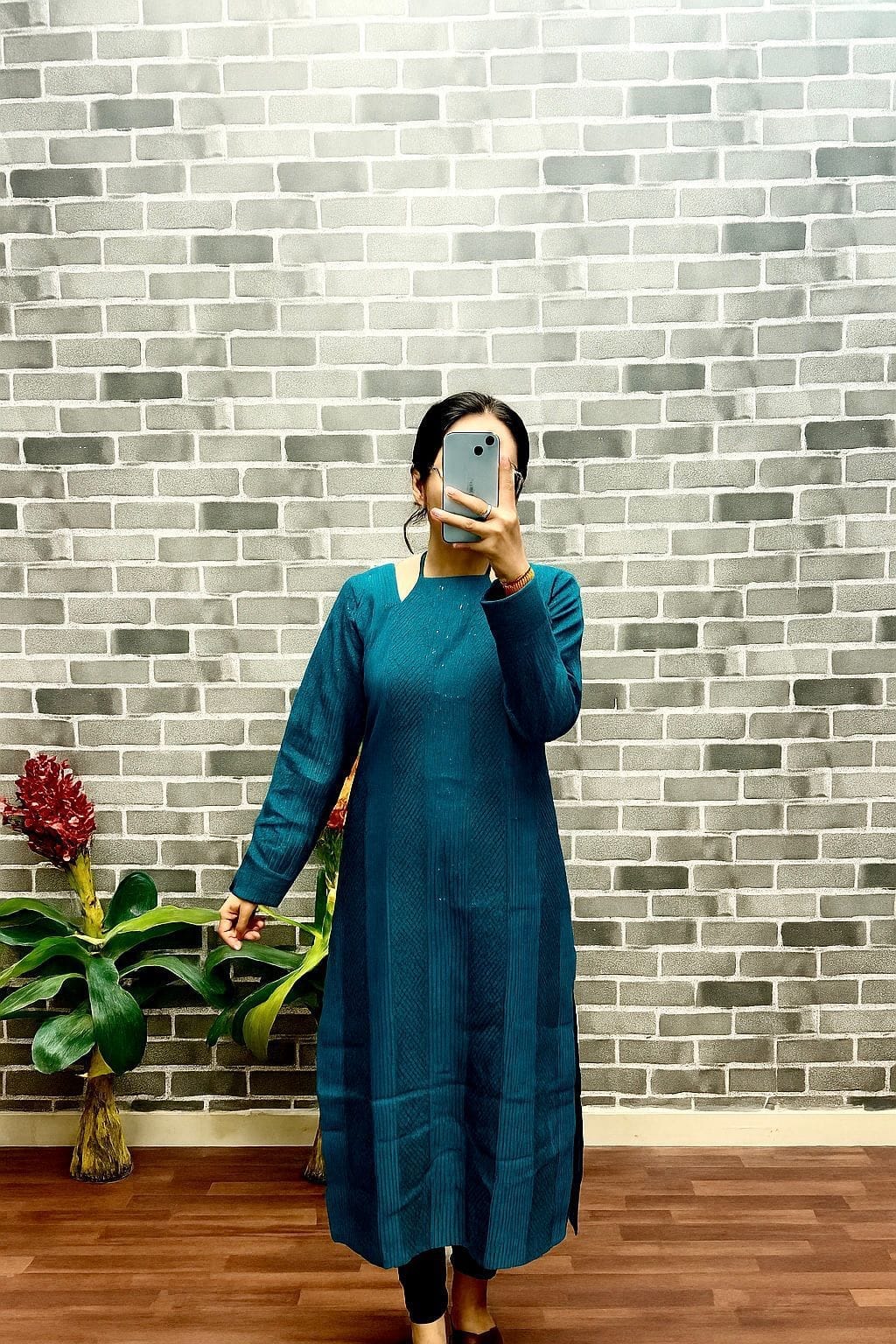 Premium Roman Silk Kurtis