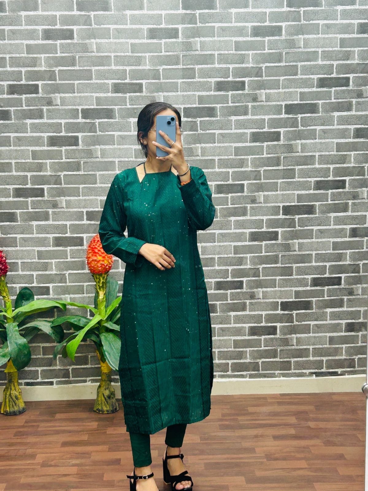 Premium Roman Silk Kurtis