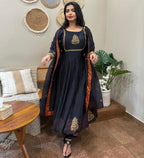 Full Sleeve Embroidered Ethnic Wear Set
