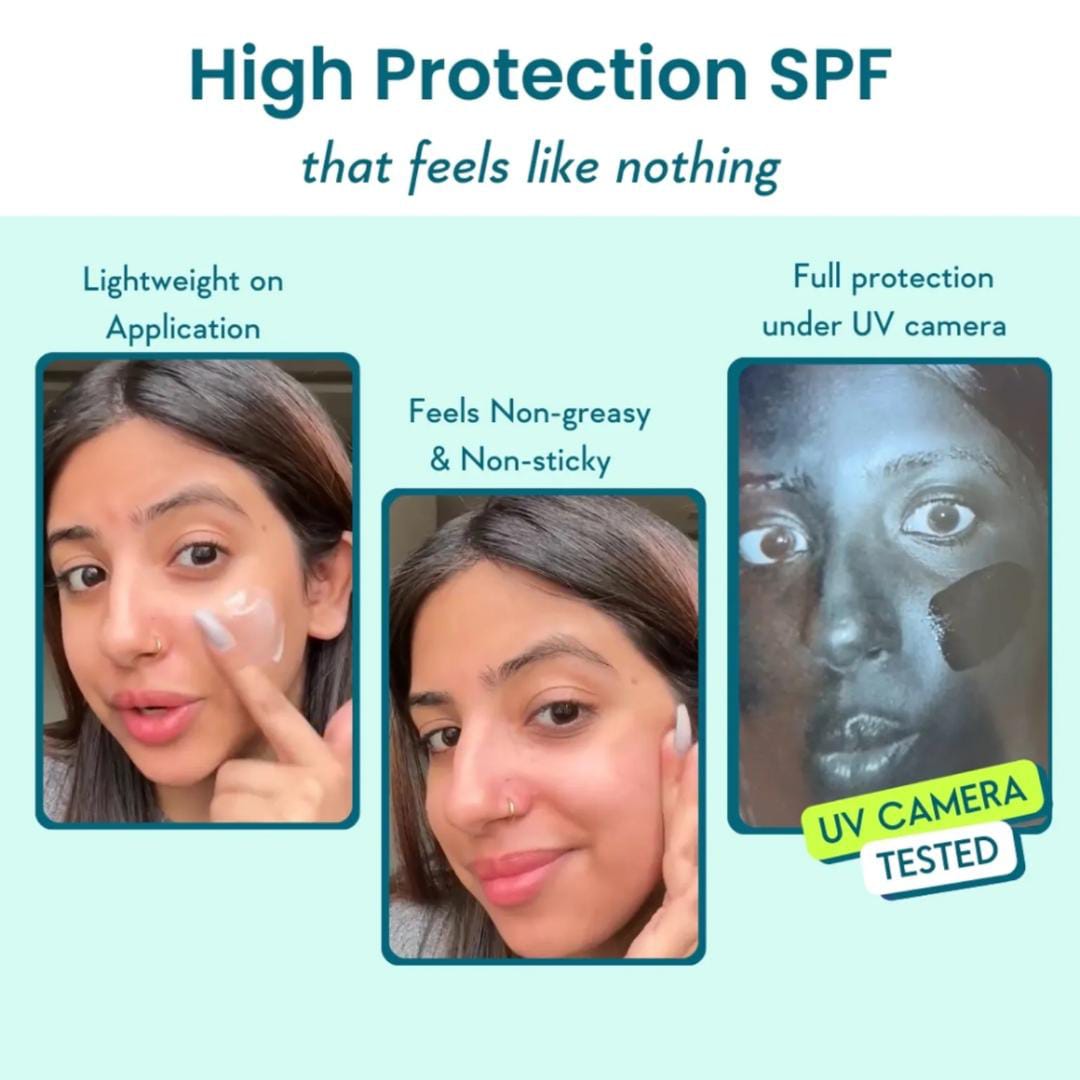 Niacinamide Oil Balance Fluid Sunscreen Light & Matte SPF 50+ PA++++ Balances Oily & Protects Skin | 50 g