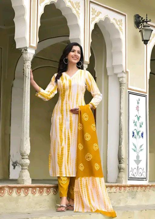 Rayon Kurti set