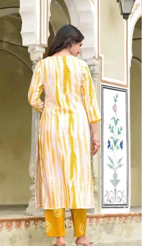 Rayon Kurti set