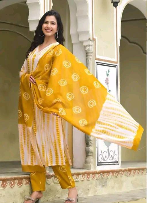 Rayon Kurti set