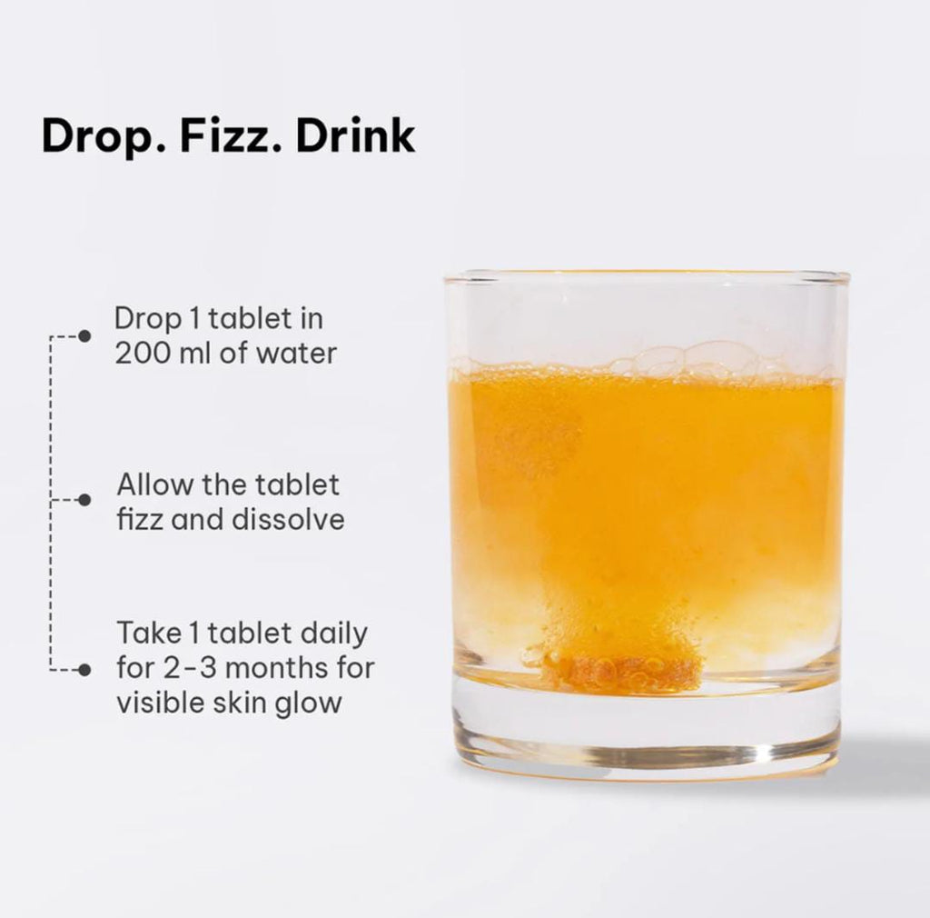 HK Vitals Glutathione Effervescent Tablets Orange | 15 Tablets