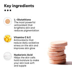 HK Vitals Glutathione Effervescent Tablets Orange | 15 Tablets