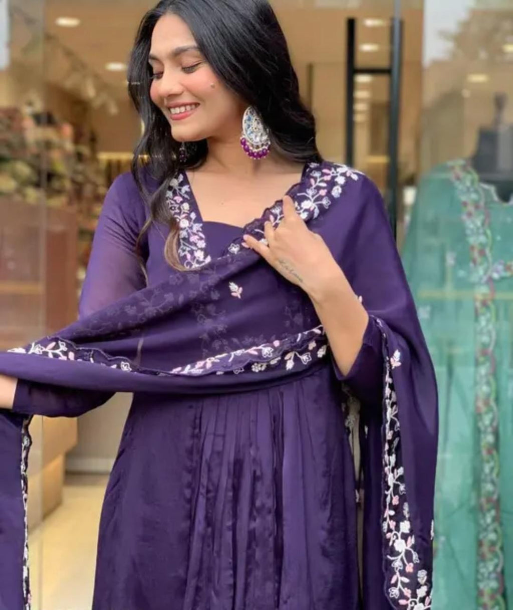 Women's Rayon Kurti Pant With Dupatta