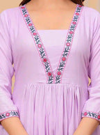 Breathable Rayon Kurtis with three-quarter sleeves