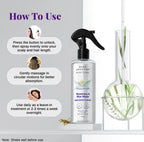 Bare Anatomy. Rosemary Water Spray for Hair Growth with Rice water, 100% Natural Extract | 200ml