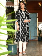Printed cotton Straight Kurta