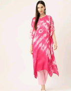 Aishani Graceful Crepe Kurti Paradise Pink