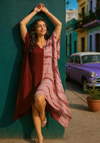 Aishani Graceful Crepe Kurti Blood Red