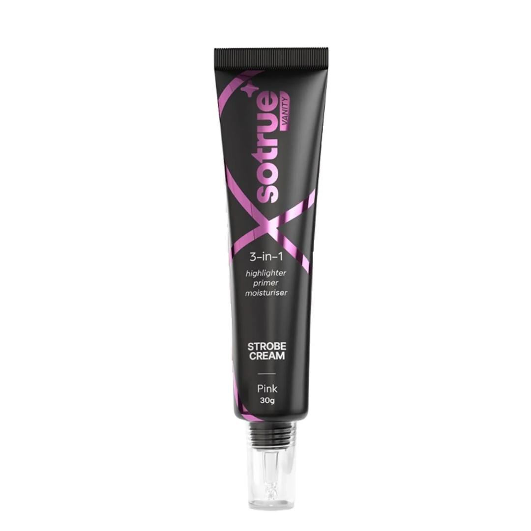 Sotrue. Pink. Strobe Illuminating Cream + Moisturizer with Hyaluronic Acid | 30g