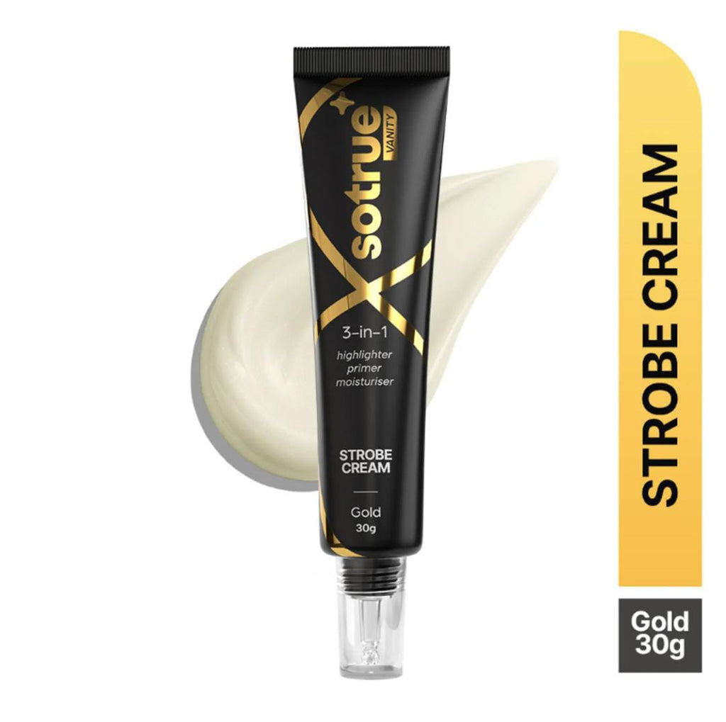 Sotrue. Gold. Strobe Illuminating Cream + Moisturizer with Hyaluronic Acid | 30g