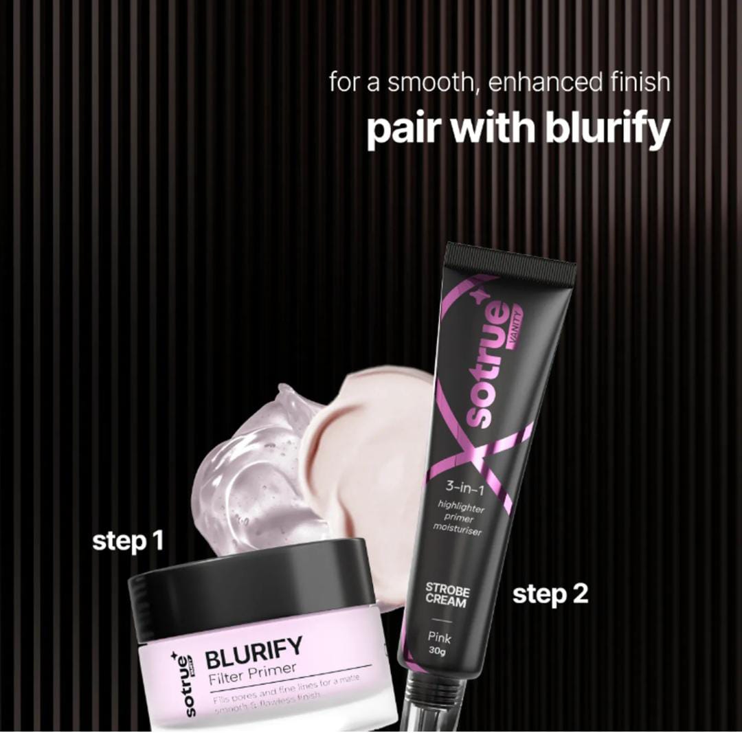 Sotrue. Pink. Strobe Illuminating Cream + Moisturizer with Hyaluronic Acid | 30g