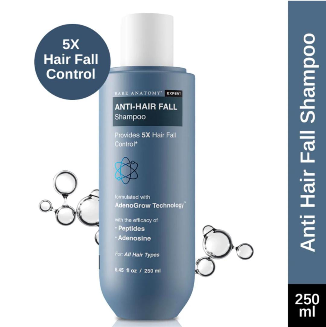 Bare Anatomy 5X Hair Fall Control Shampoo | 250ml | #193