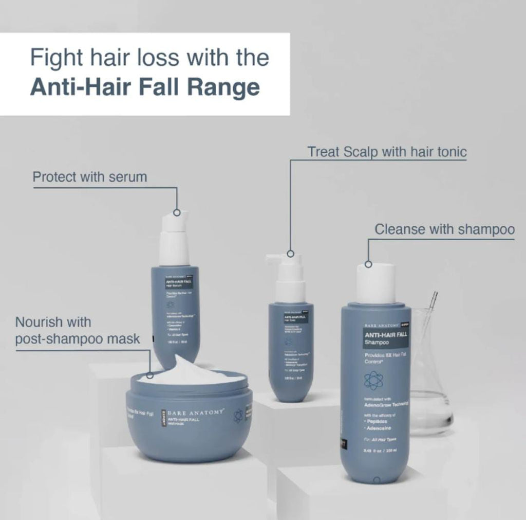 Bare Anatomy 5X Hair Fall Control Shampoo | 250ml | #193