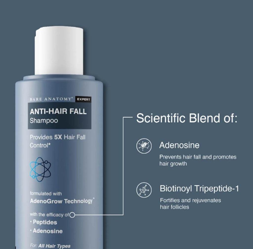 Bare Anatomy 5X Hair Fall Control Shampoo | 250ml | #193