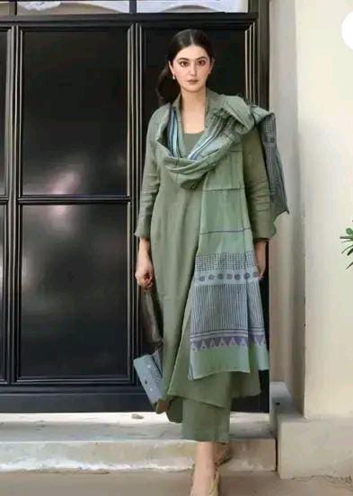 Adrika Dupatta Set Rayon A-Line Suit #197