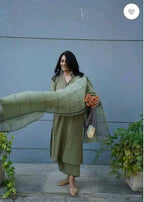 Adrika Dupatta Set Rayon A-Line Suit #197