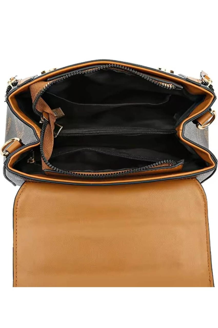 BATCAT Women Brown Satchel Sling Bag #206