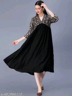 Aakarsha Voguish Embroidered Rayon Kurtis #207