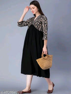 Aakarsha Voguish Embroidered Rayon Kurtis #207