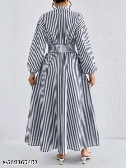 Classy Graceful Women Cotton Dresses #208