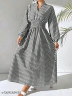 Classy Graceful Women Cotton Dresses #208