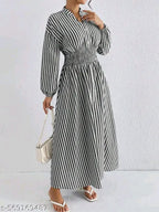 Classy Graceful Women Cotton Dresses #208