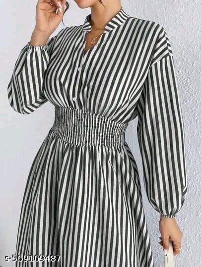 Classy Graceful Women Cotton Dresses #208