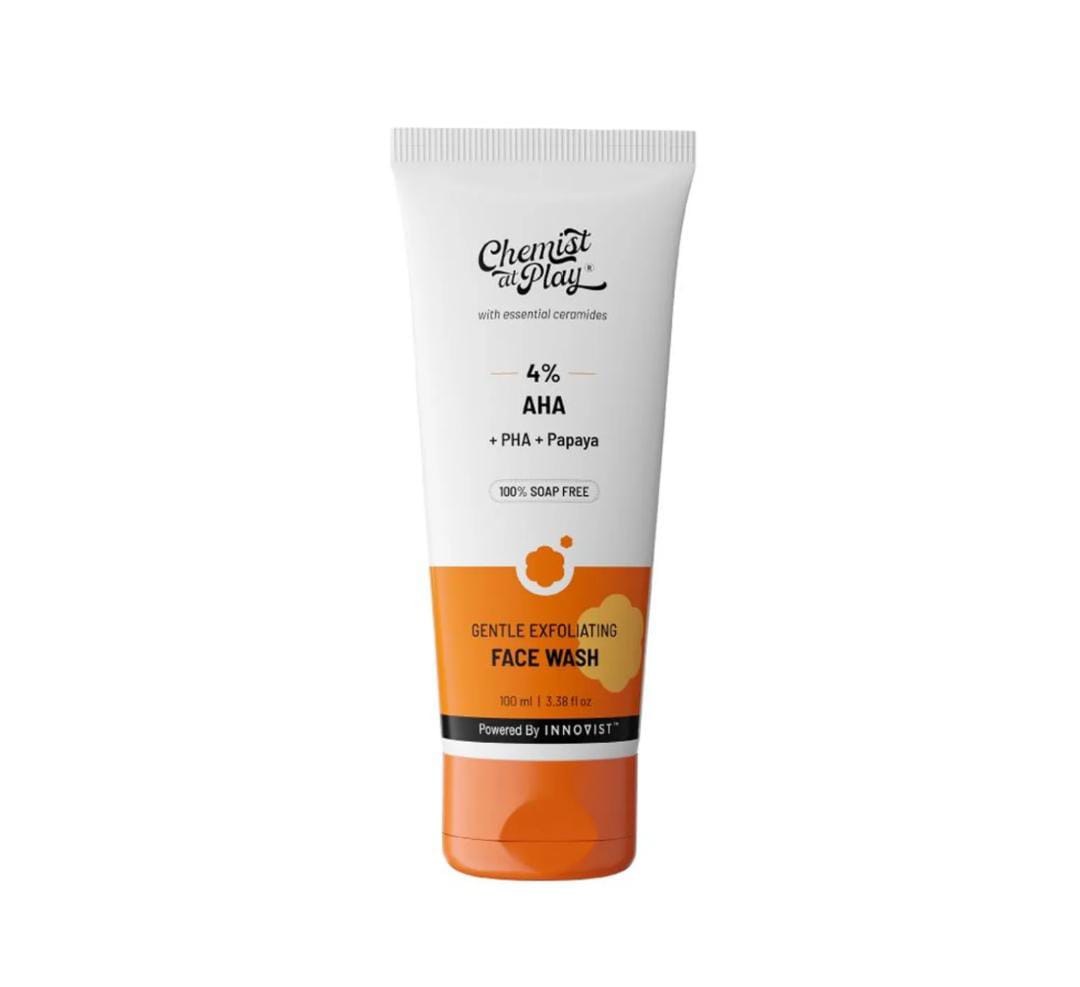 Chemist At Play. Gentle Exfoliating Face Wash Instant Glow Gently Exfoliates, Reveals Brighter Skin | 100ml #216