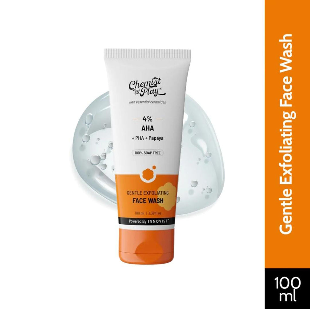 Chemist At Play. Gentle Exfoliating Face Wash Instant Glow Gently Exfoliates, Reveals Brighter Skin | 100ml #216