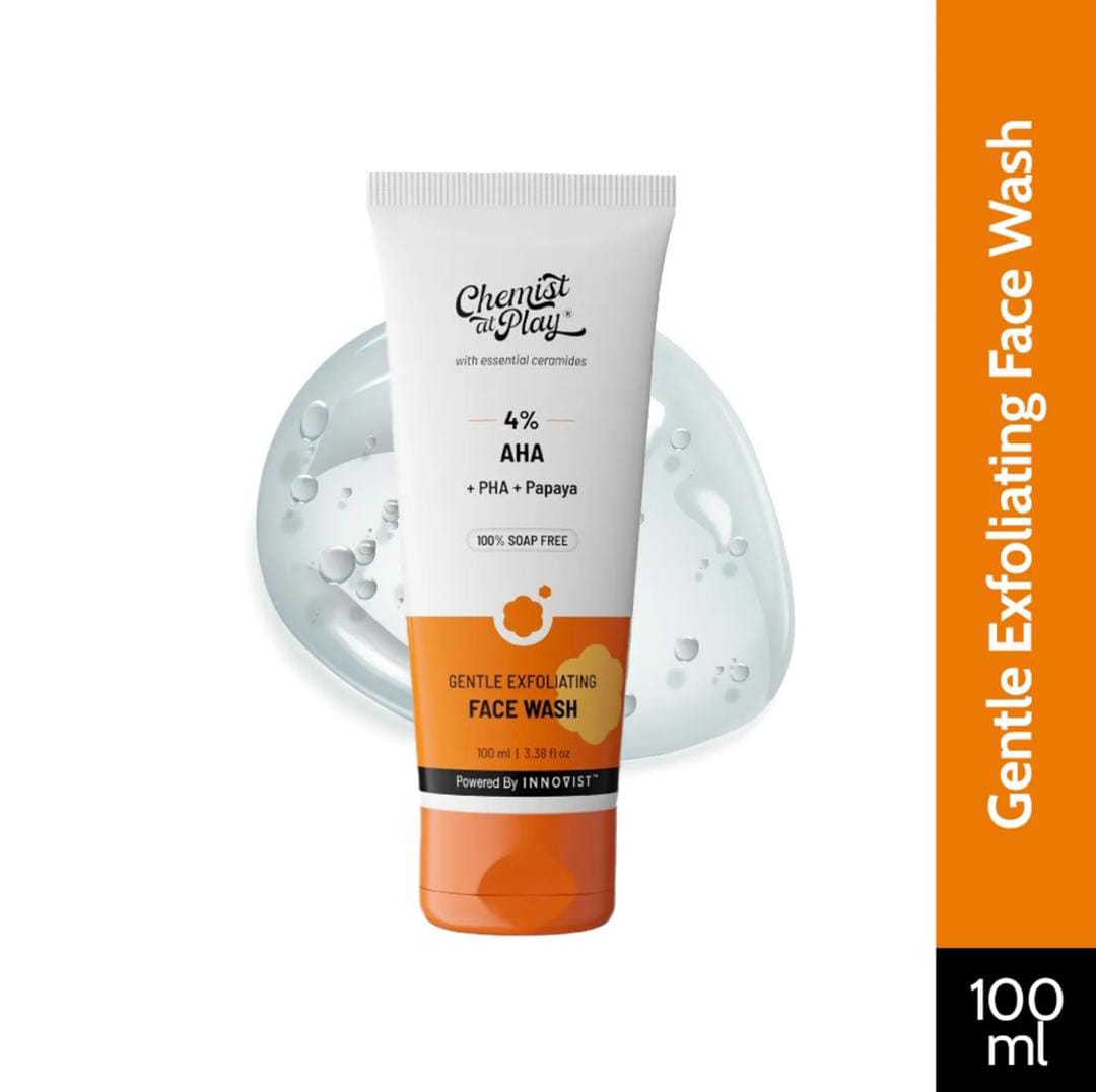 Chemist At Play. Gentle Exfoliating Face Wash Instant Glow Gently Exfoliates, Reveals Brighter Skin | 100ml #216