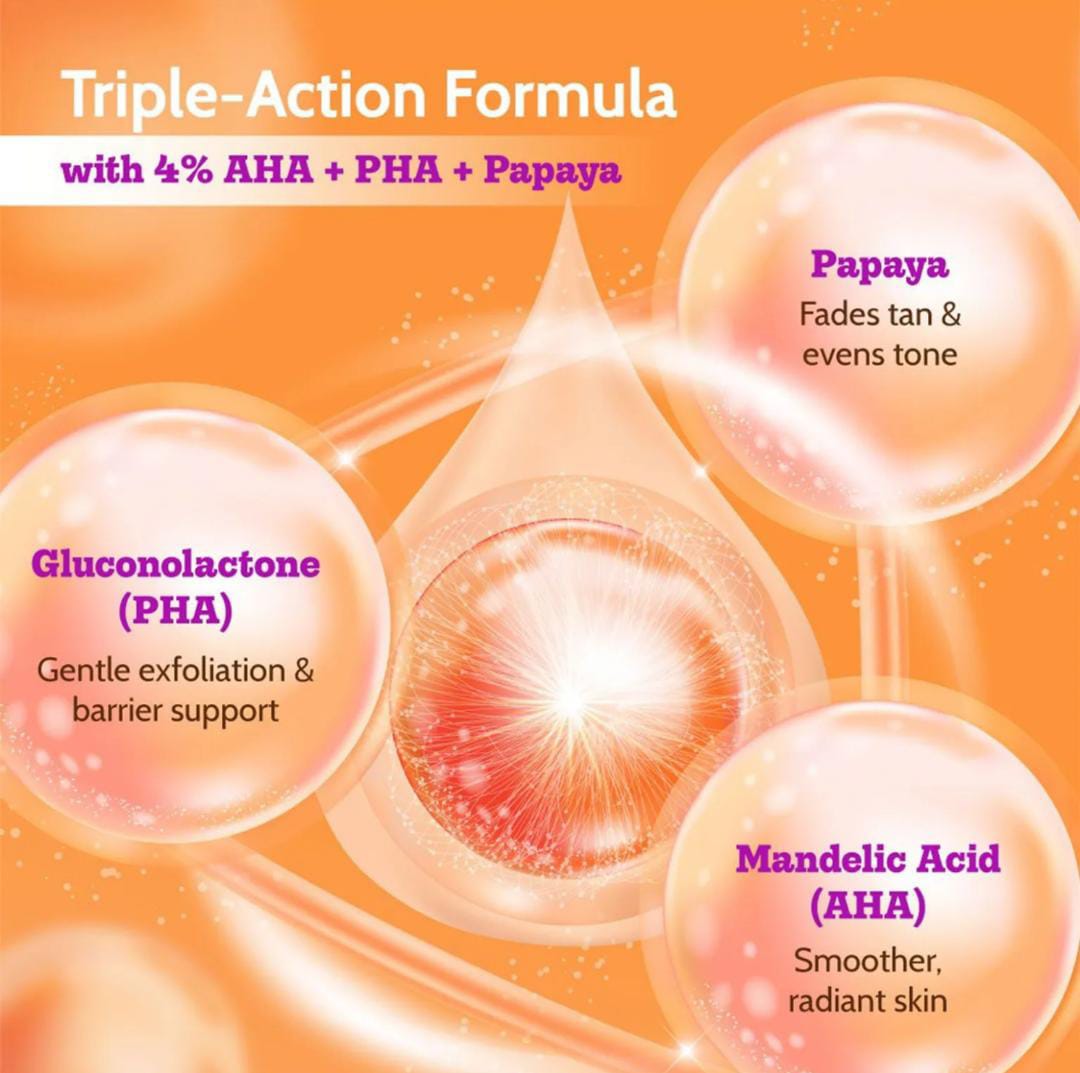 Chemist At Play. Gentle Exfoliating Face Wash Instant Glow Gently Exfoliates, Reveals Brighter Skin | 100ml #216