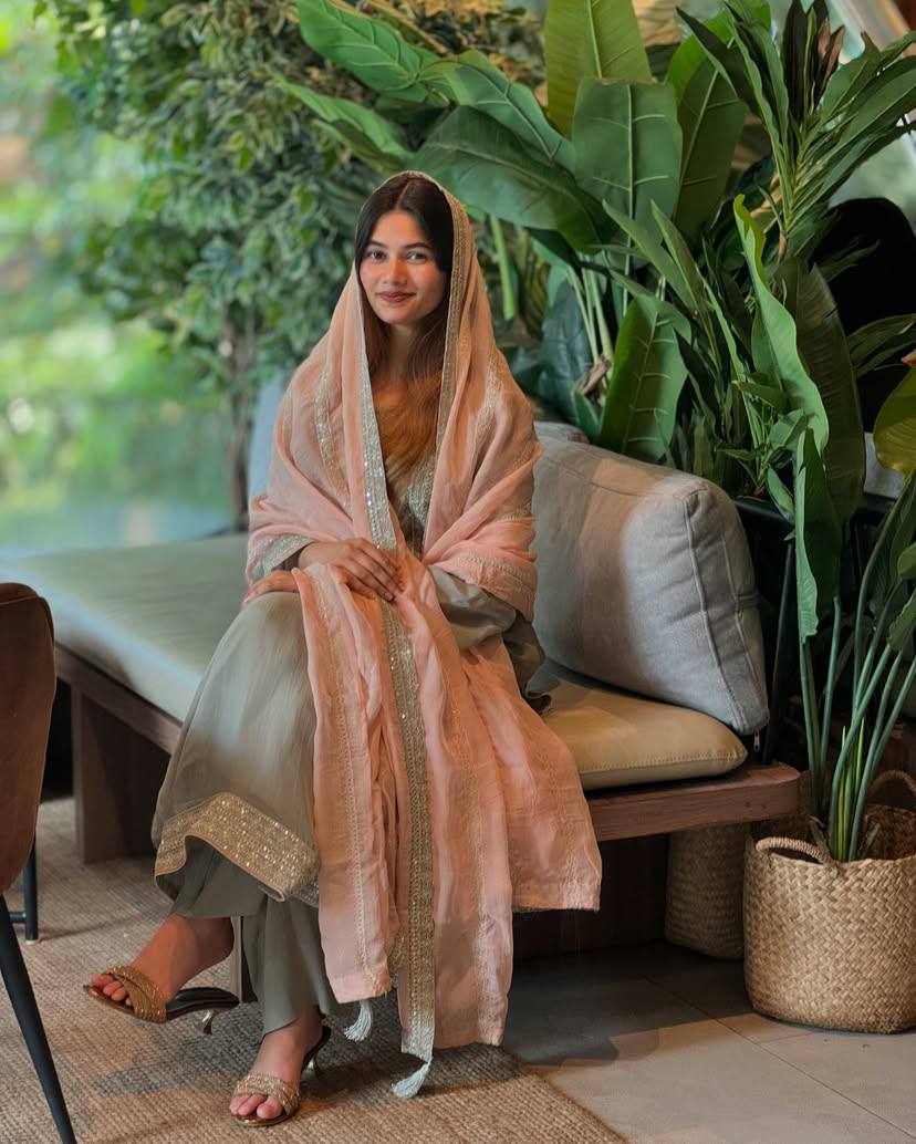 Designer Party Top • Palazzo • Dupatta Set #217