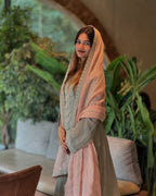 Designer Party Top • Palazzo • Dupatta Set #217