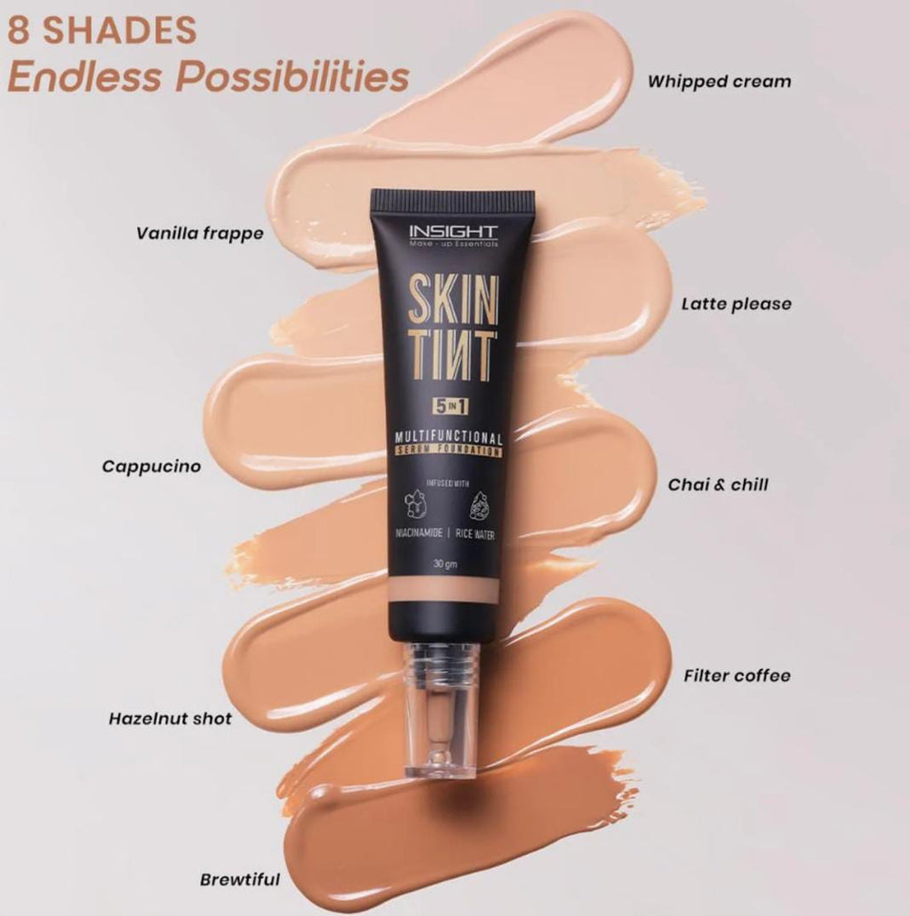 Insight Cosmetics. Skin Tint 5-in-1 Multifunctional Serum Foundation #219