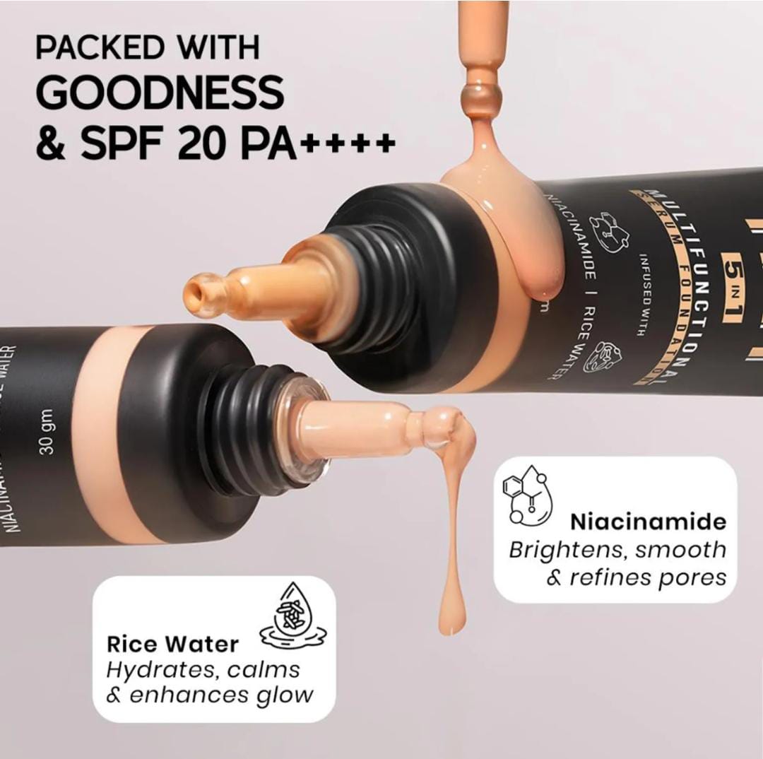 Insight Cosmetics. Skin Tint 5-in-1 Multifunctional Serum Foundation #219