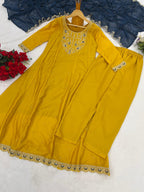Premium Anarkali Kurti Pant Set with Dupatta #228
