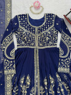 Designer Anarkali Kurta • Pant • Dupatta Set #229