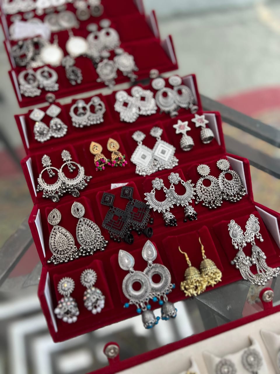 Valentine’s Special Jhumkha Box – 16 Pairs #230