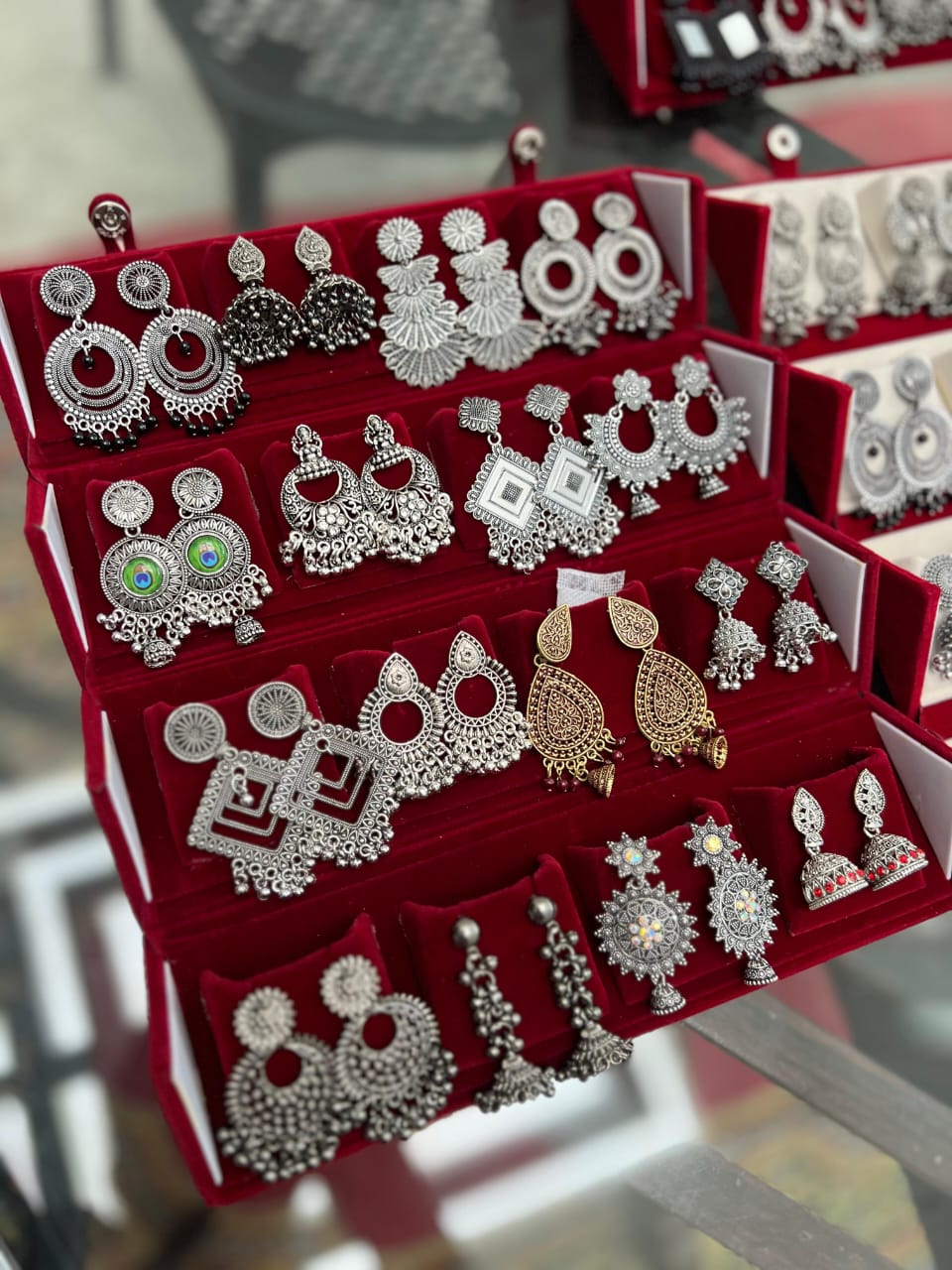 Valentine’s Special Jhumkha Box – 16 Pairs #230