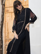 Embroidered Kurta Palazzo Set #233
