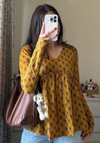 Rayon Printed Short Kurti