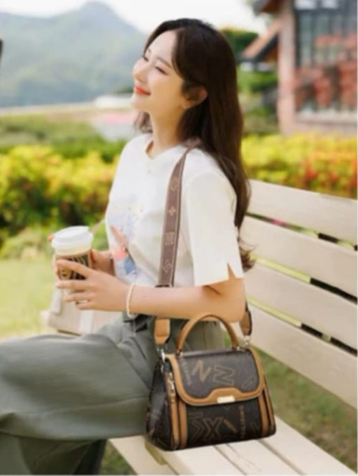 BATCAT Women Brown Satchel Sling Bag #206